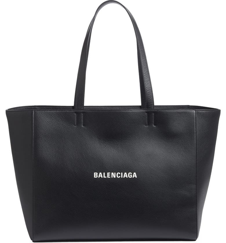 Balenciaga Everyday Logo Leather East/West Tote | Nordstrom
