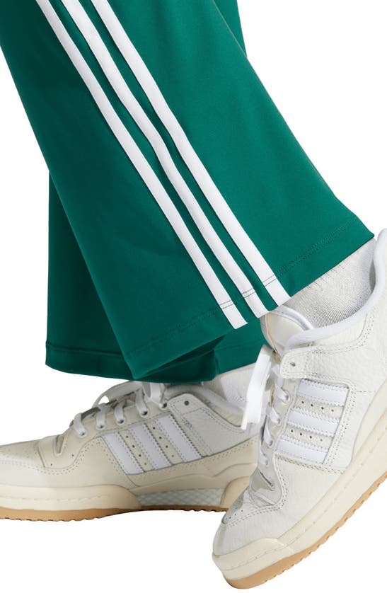 Shop Adidas Originals Flare Leggings In Collegiate Green