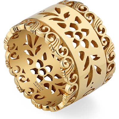 Gucci Icon Blooms Band Ring