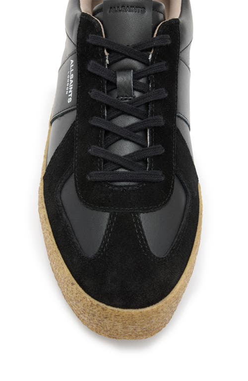 Allsaints Jaimee Low Top Sneaker In Black