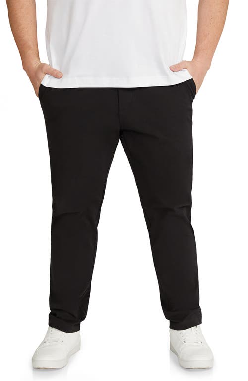 Shop Johnny Bigg Comfort Flex Slim Fit Chinos In Black