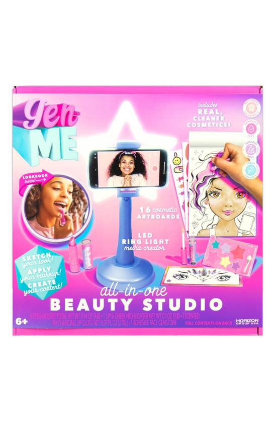 Shop Gen-me Kids' All-in-one Beauty Studio In Multi