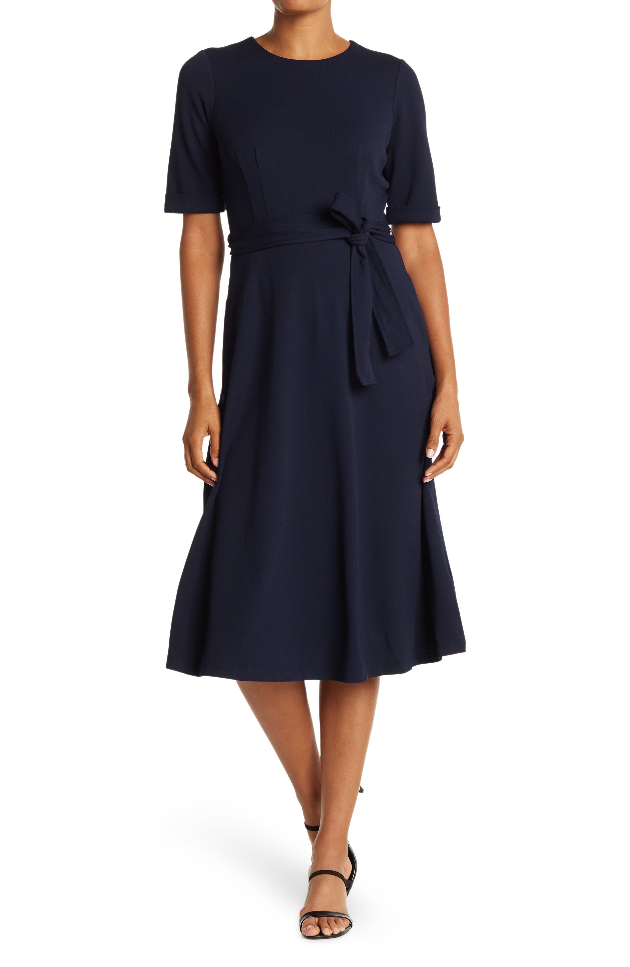 donna morgan midi dress