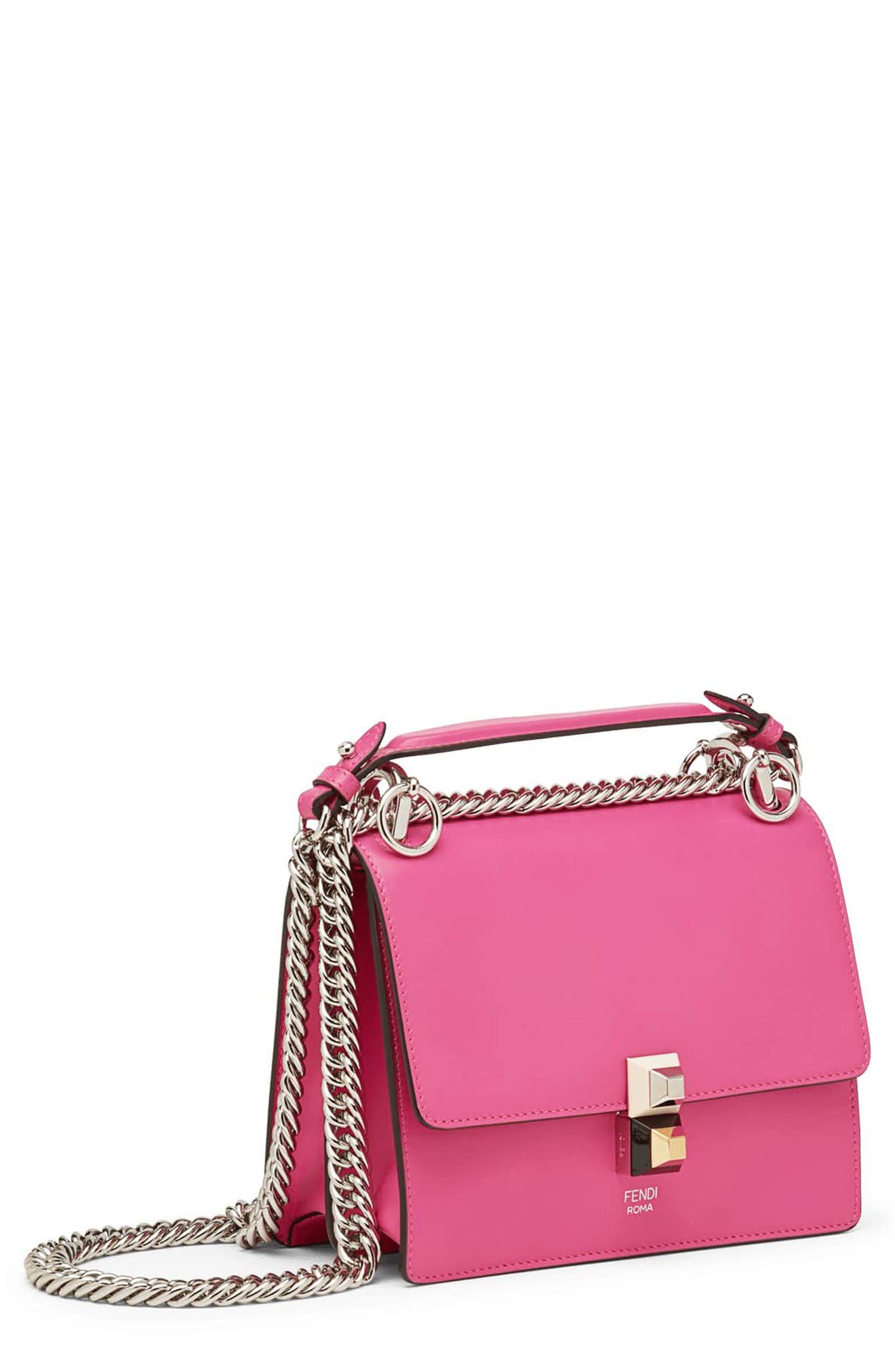 Fendi Small Kan I Leather Shoulder Bag Nordstrom