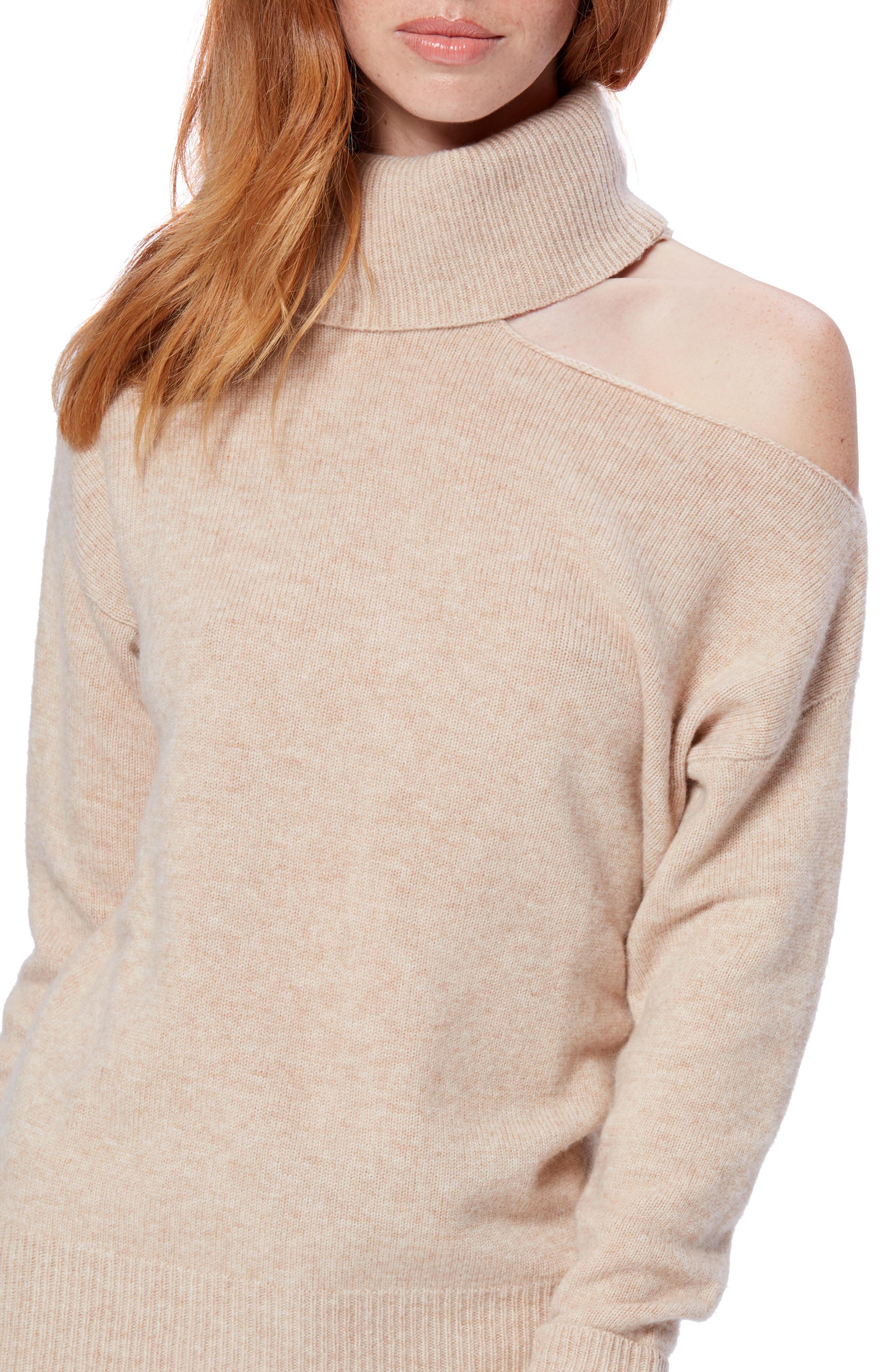 cream v neck sweater women's