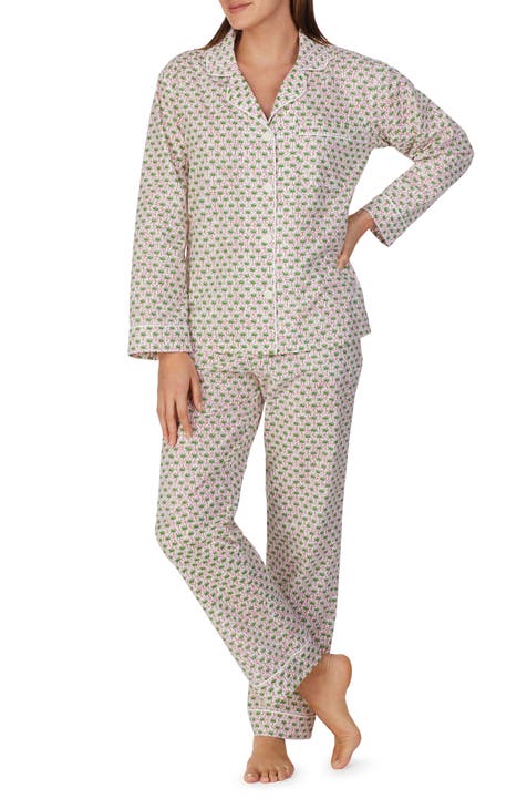 Womens 100 Cotton Plus Size Pajamas And Robes Nordstrom