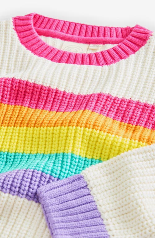 LITTLE BIRD LITTLE BIRD KIDS' STRIPE CREWNECK SWEATER