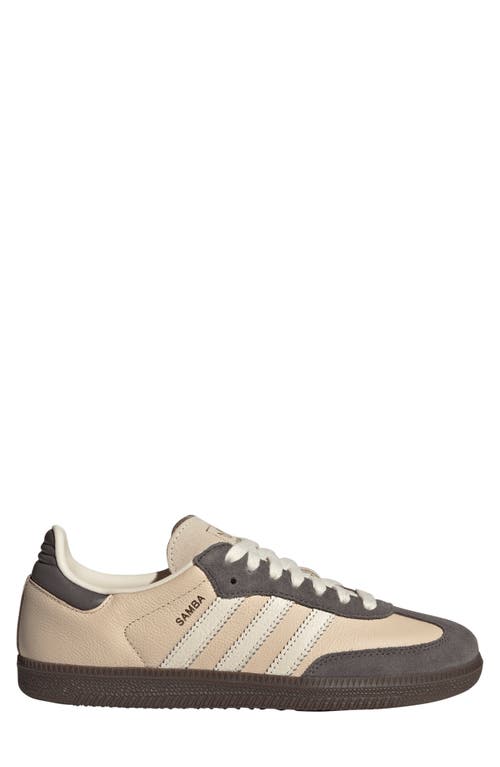 Shop Adidas Originals Adidas Samba Sneaker In Crystal/cream/charcoal