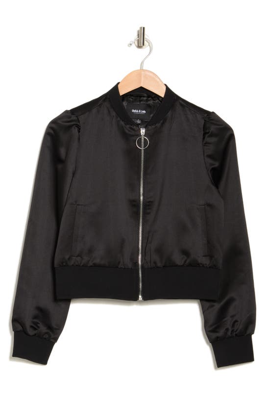 Ookie & Lala Vegan Leather Moto Jacket In Black | ModeSens