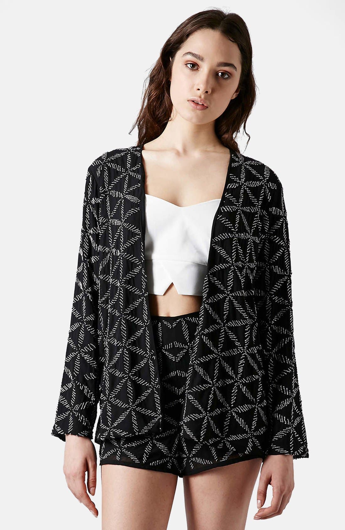 'Premium Deco' Embellished Jacket Nordstrom