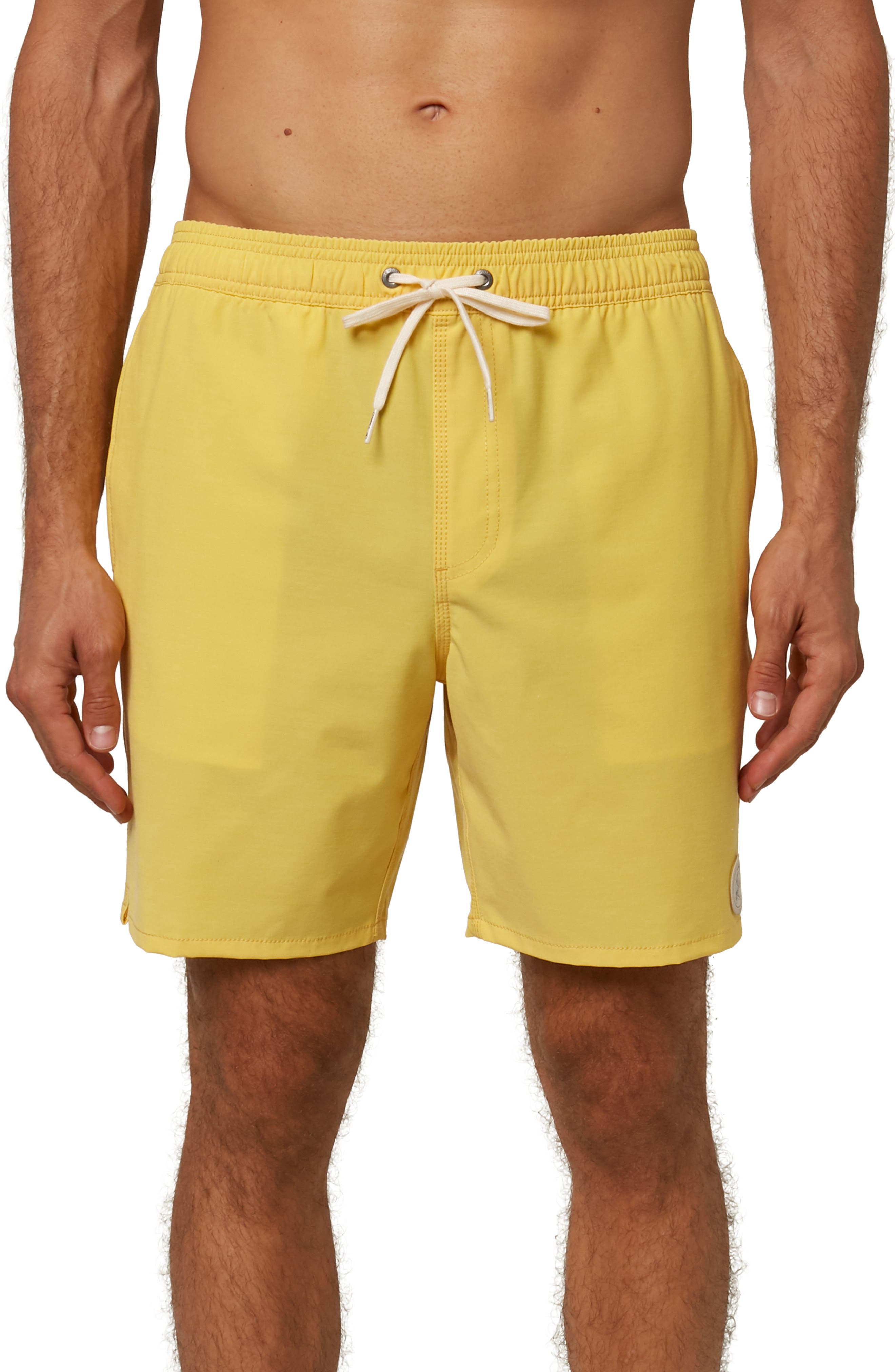 yellow swim trunks mens