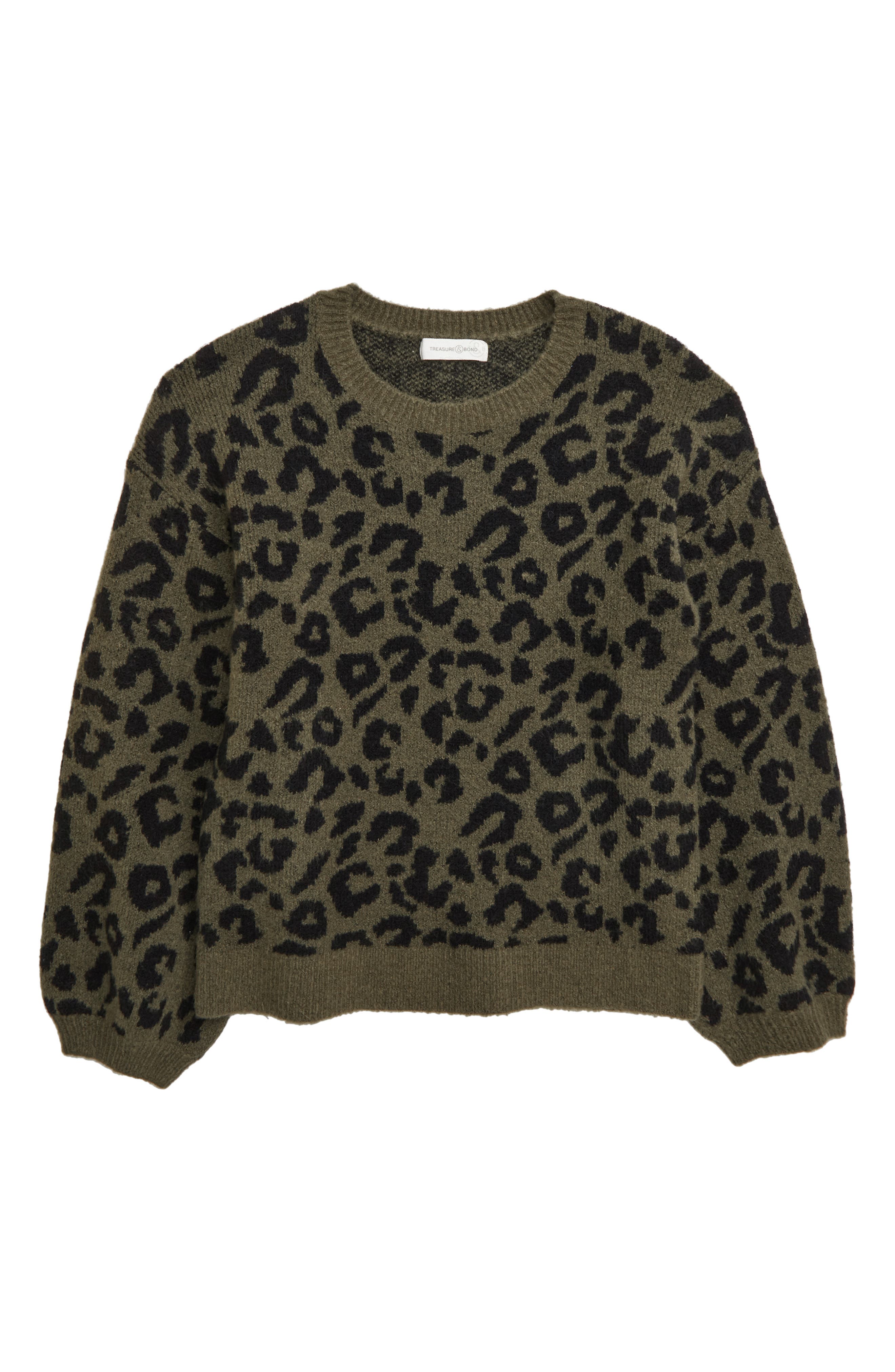 nordstrom leopard sweater