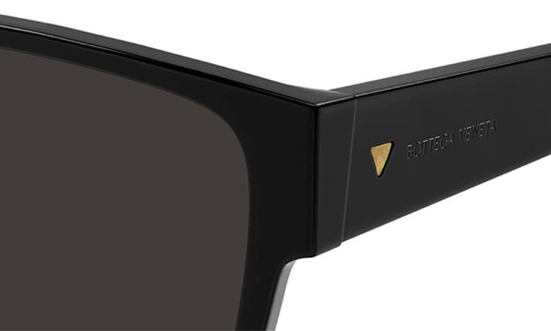 Shop Bottega Veneta 59mm Square Sunglasses In Black