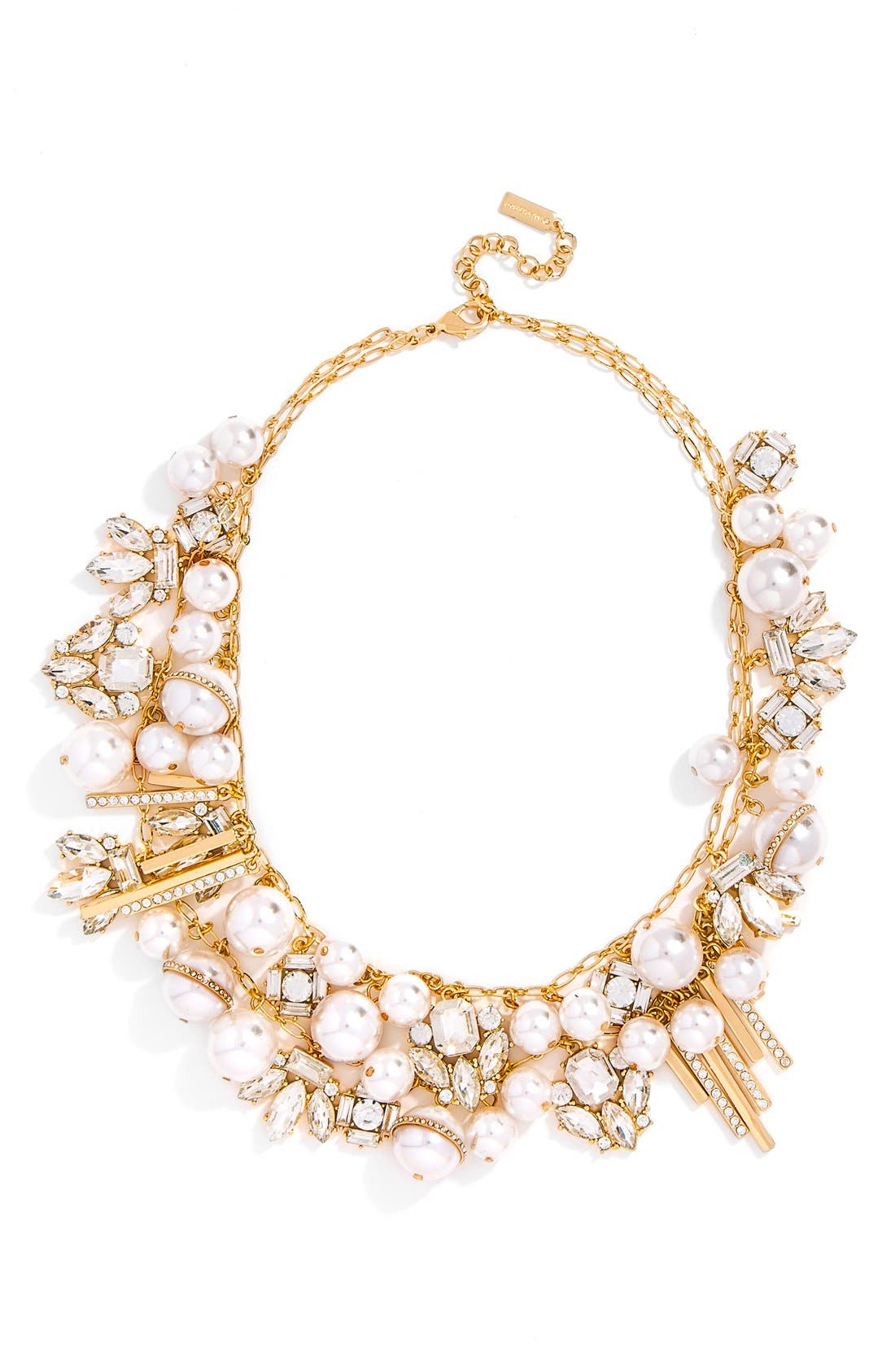 BaubleBar 'Faux Pearl Shower' Bib Necklace Nordstrom