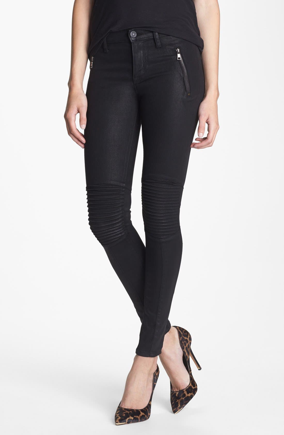 hudson moto jeans