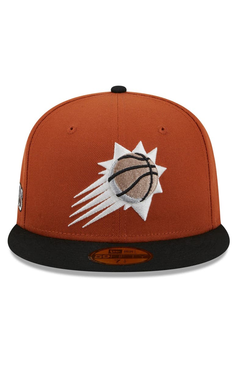 New Era Men's New Era Rust/Black Phoenix Suns Two-Tone 59FIFTY Fitted ...