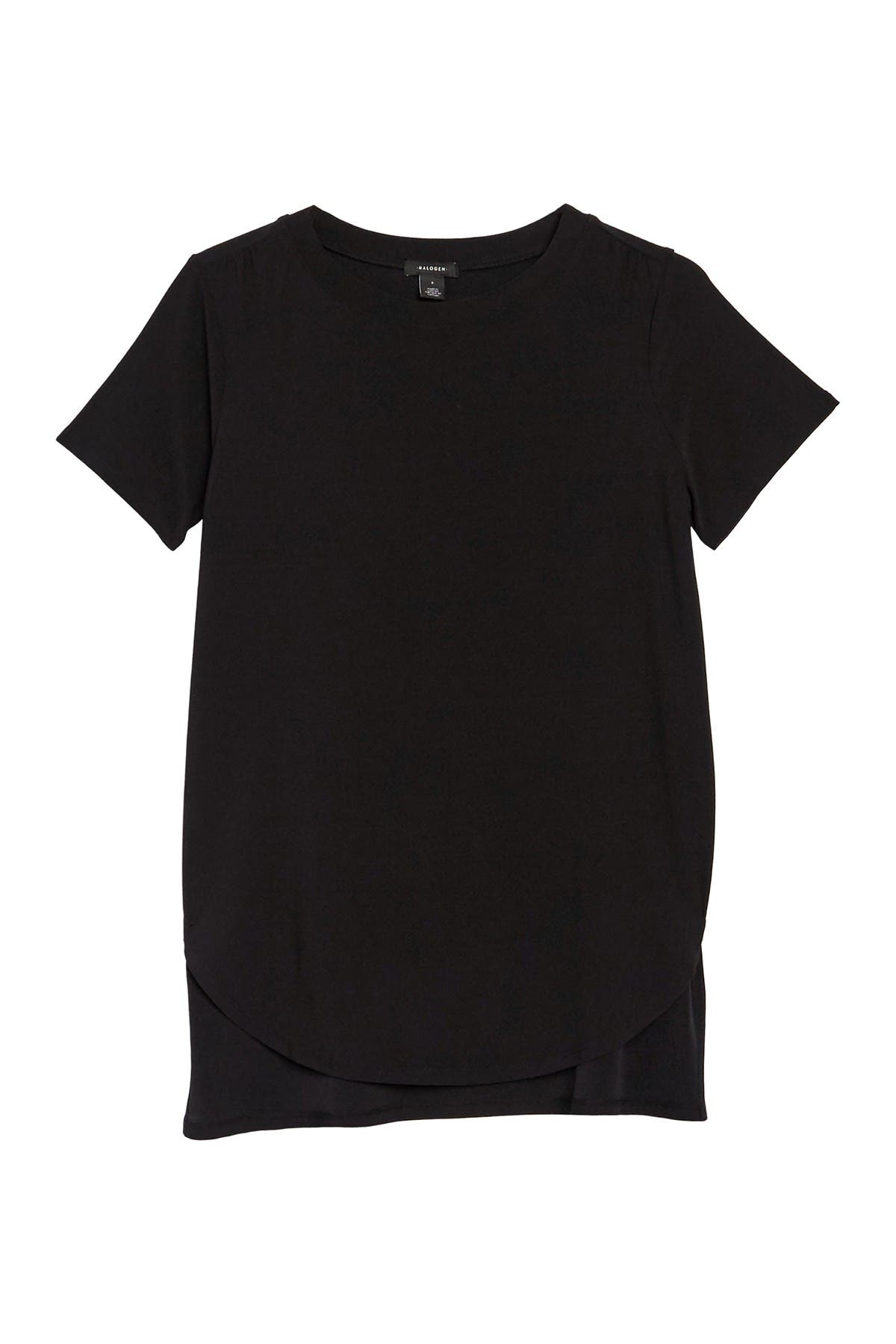 Halogen | Short Sleeve Tunic T-Shirt | Nordstrom Rack