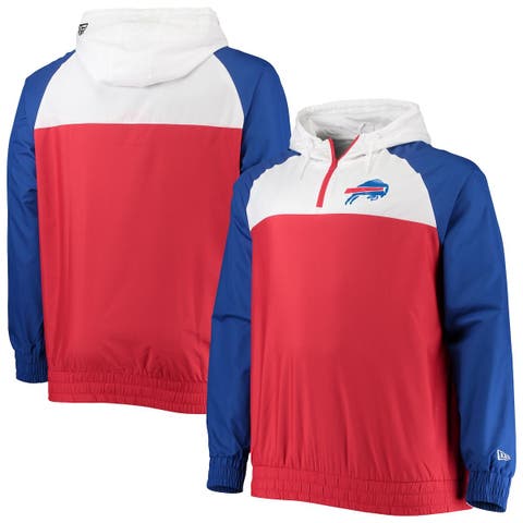 Men's Nike Royal Buffalo Bills Sideline Team ID Reversible Pullover Windshirt