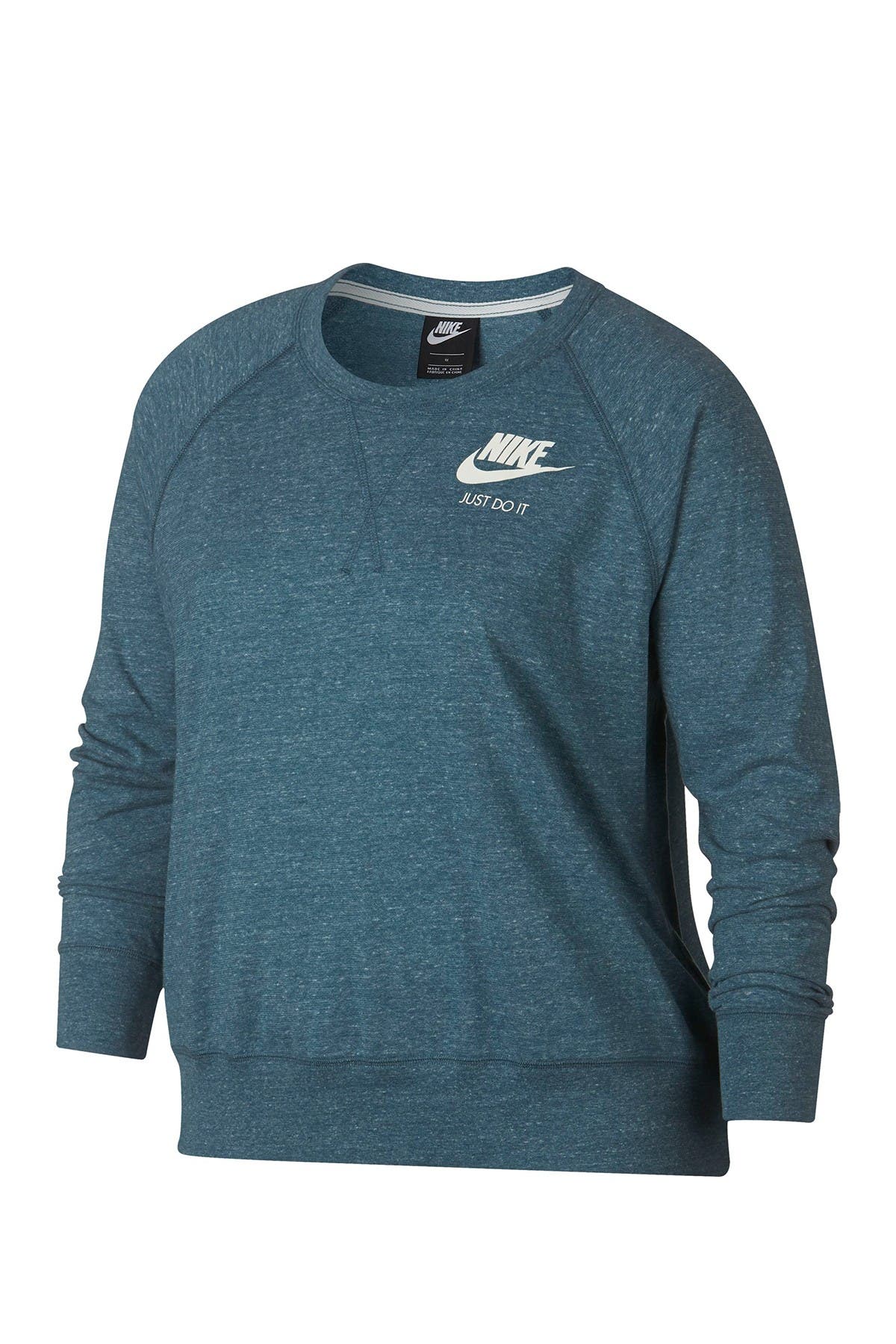 nike gym vintage crew neck sweatshirt