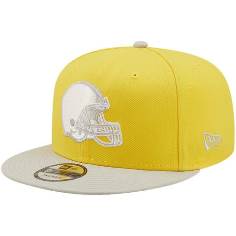 Men's New Era Black/Yellow Pittsburgh Steelers 2022 Salute to Service 9FIFTY Snapback Hat