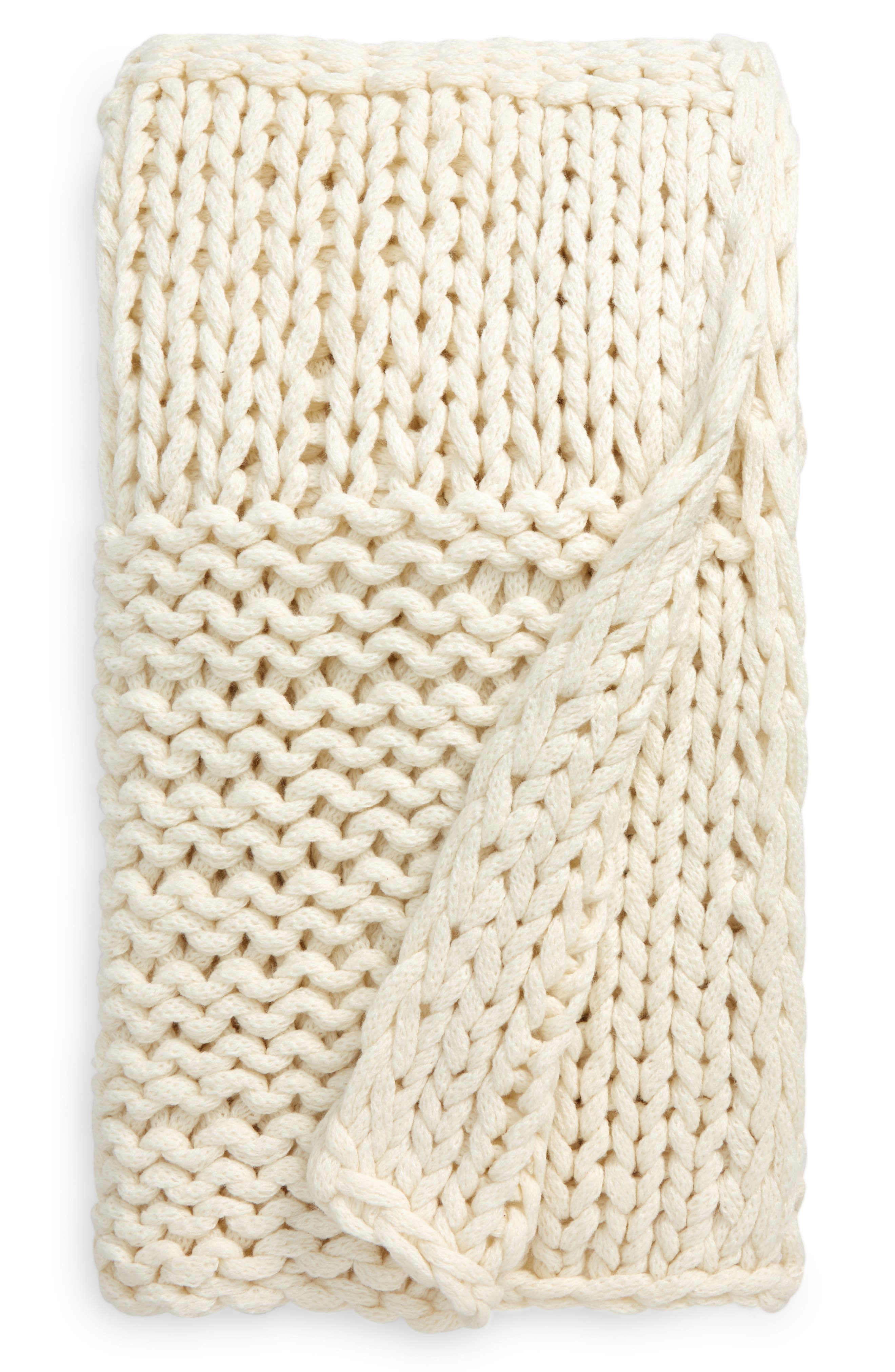 Ivory Blankets & Throws | Nordstrom