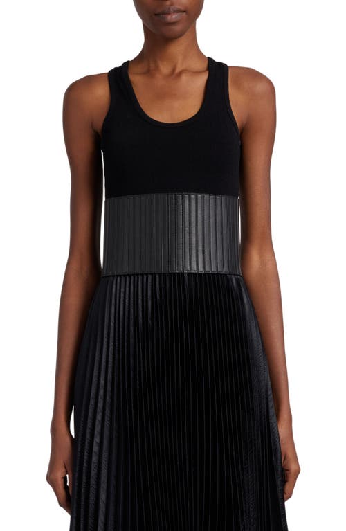 Alaia Sleeveless Bodysuit Noir at Nordstrom, Us