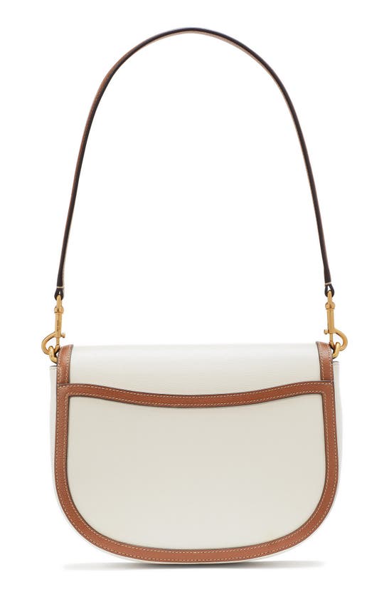 Shop Kate Spade Katy Textured Leather Convertible Shoulder Bag In Halo Off White Multi