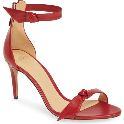 Alexandre Birman Clarita Tie Strap Sandal, Red (Nordstrom Exclusive)