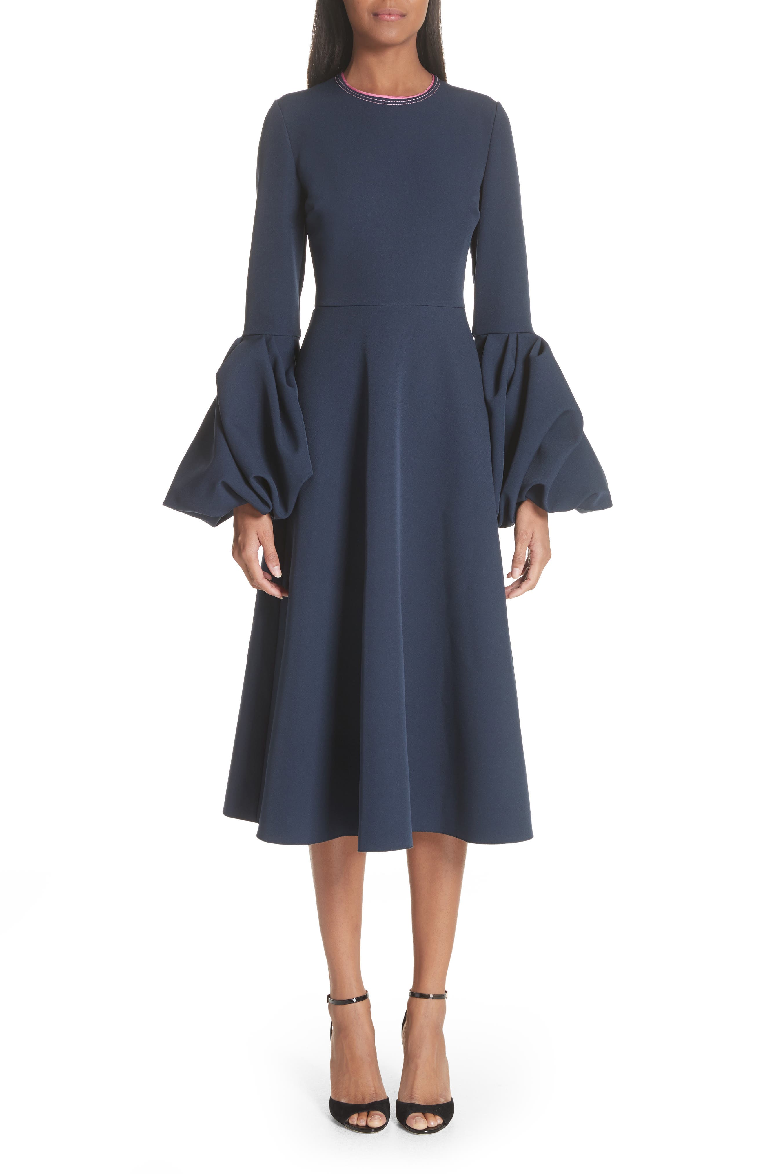 nordstrom bell sleeve dress