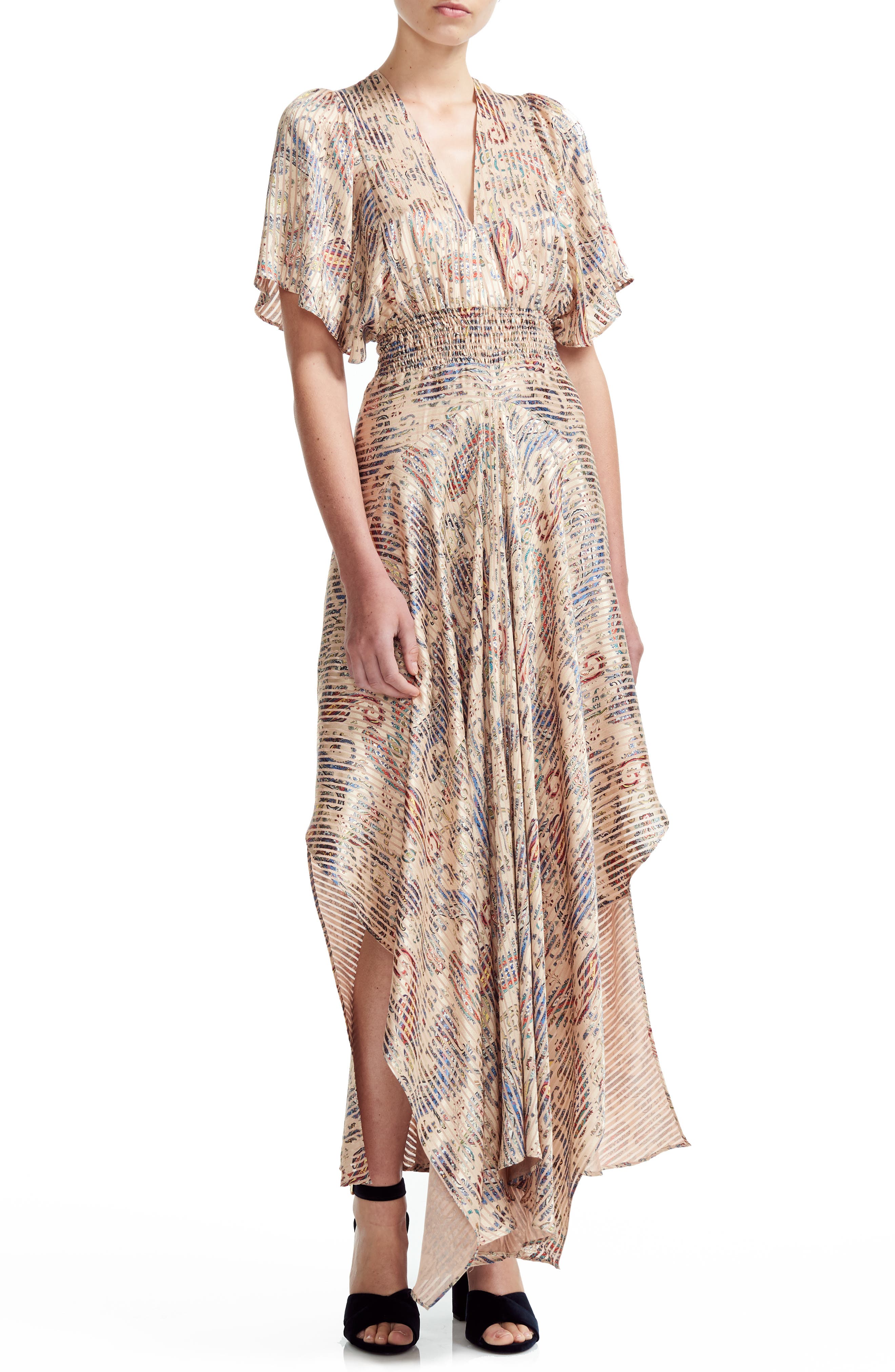 maje paisley dress