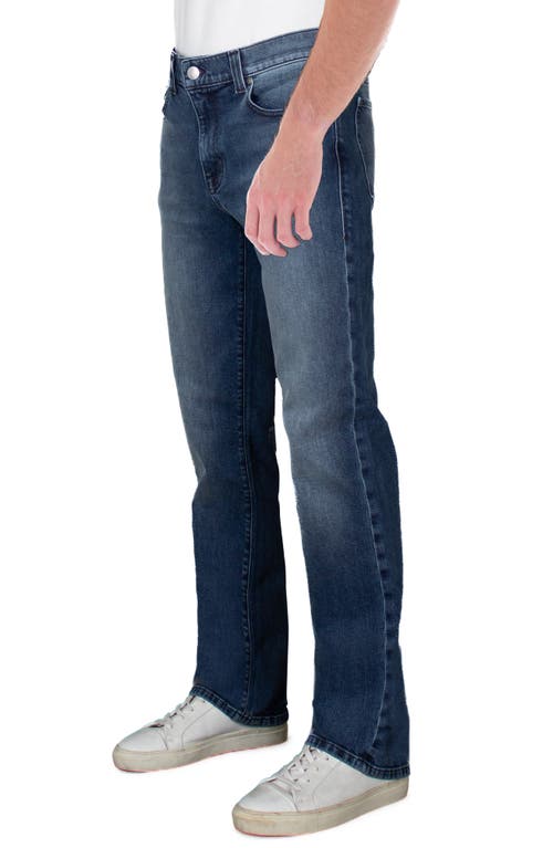 Shop Fidelity Denim 50-11 Relaxed Straight Leg Jeans In Axel Blue