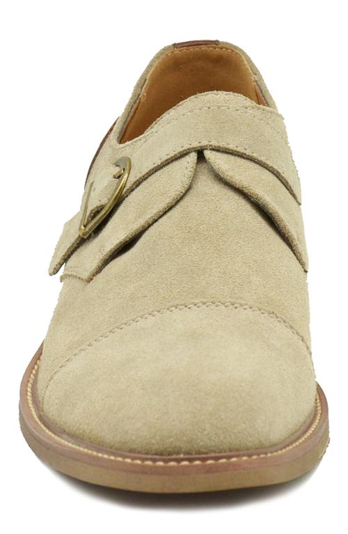 La Milano Lucian Monk Shoe In Taupe