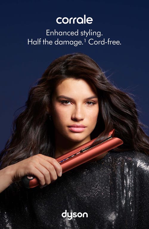 Shop Dyson Special Edition Corrale Styler Straightener In Strawberry Bronze & Blush Pink