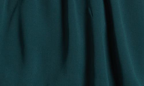 Shop Lulus Elevated Vision Tiered Cocktail Dress In Emerald