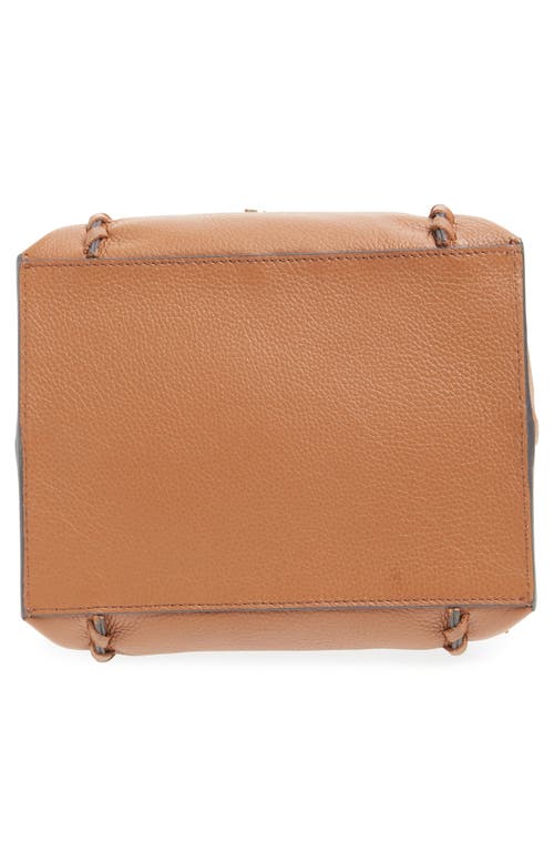 SAM EDELMAN SAM EDELMAN SYLVIA WHIPSTITCH LEATHER CROSSBODY TOTE