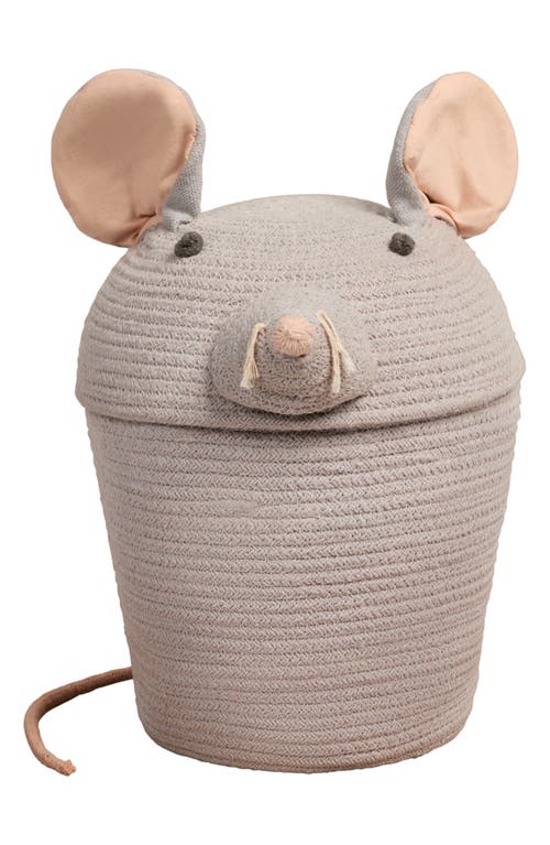 Lorena Canals Renata the Rat Basket in Pearl Grey at Nordstrom