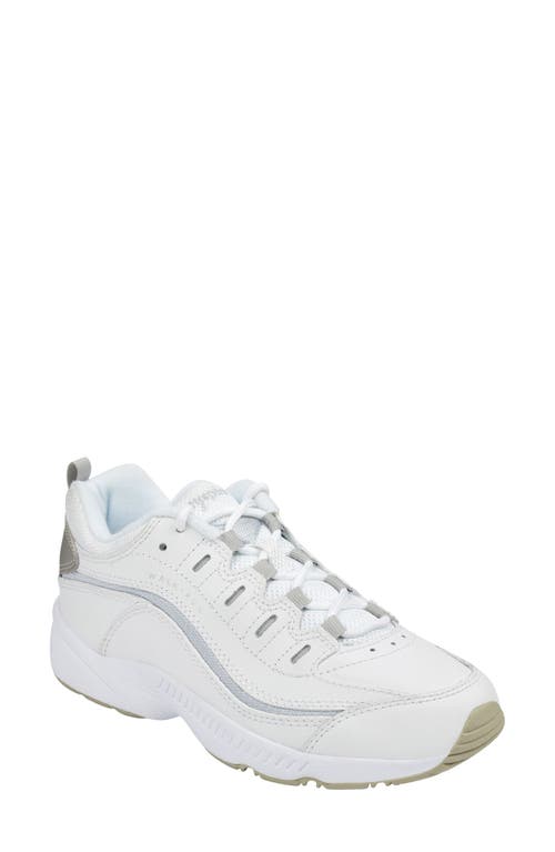 Easy Spirit Romy Sneaker In White/grey