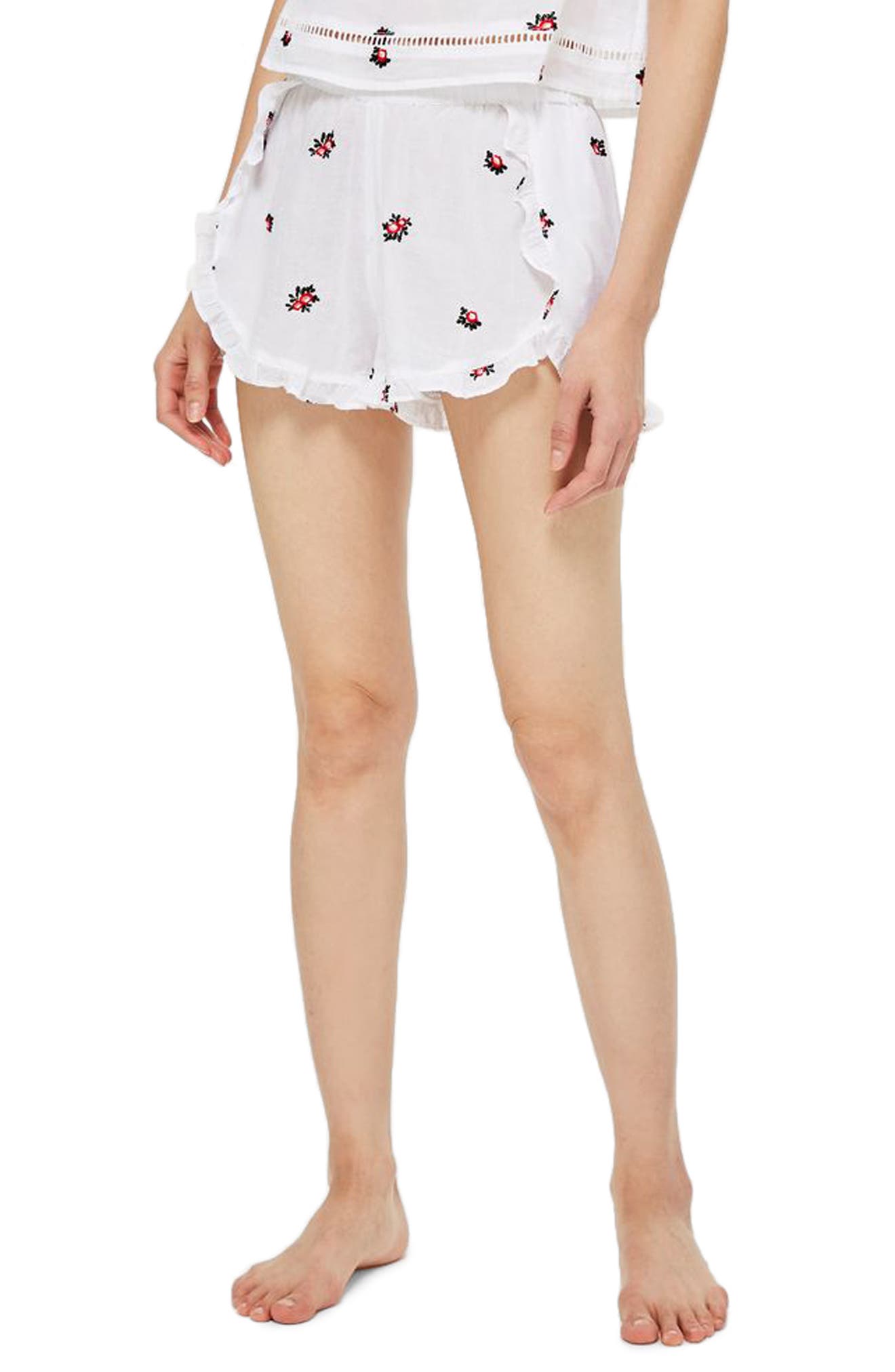 Ruffle Pajama Shorts Nordstrom