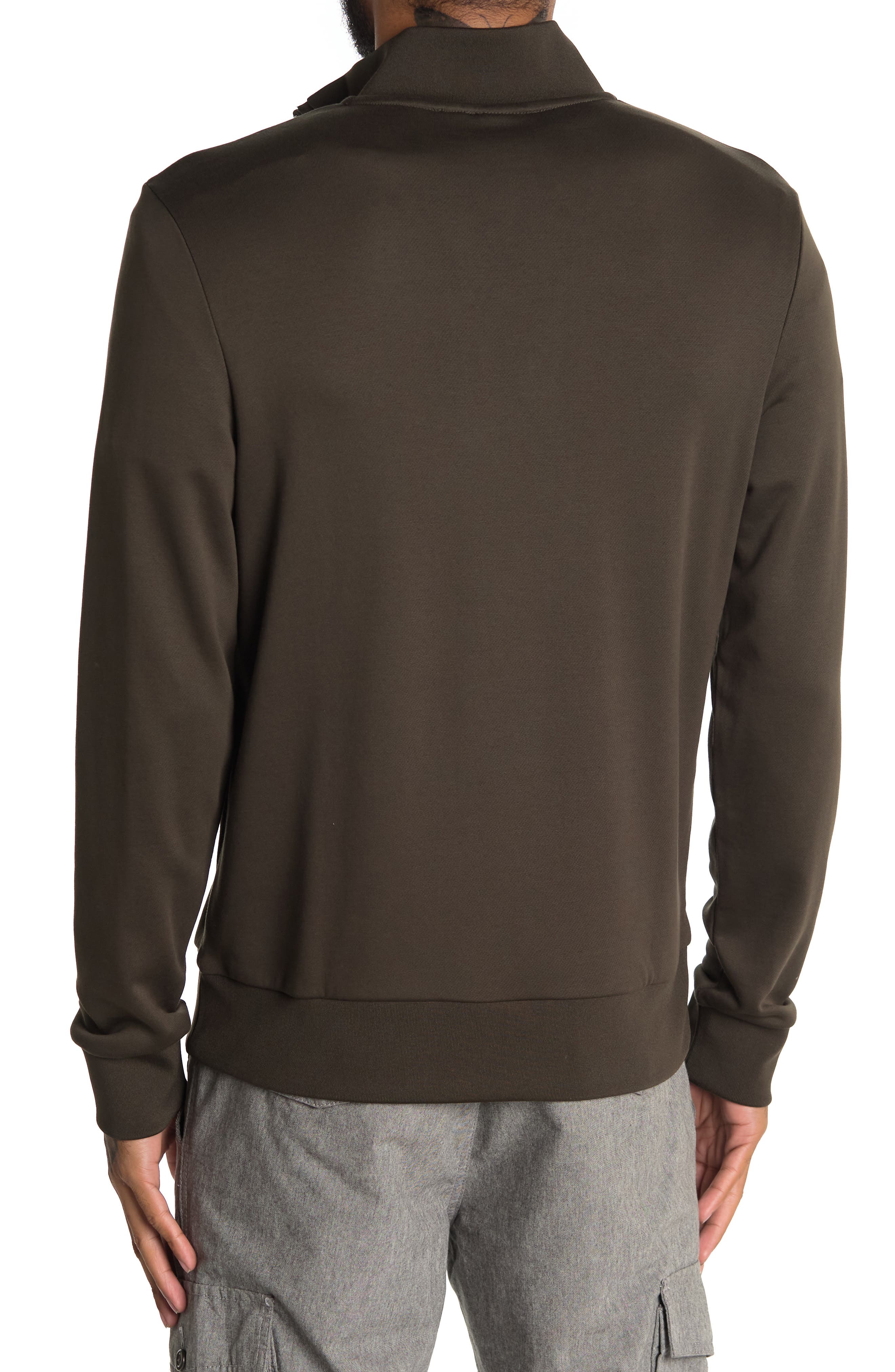 hugo boss quarter zip pullover