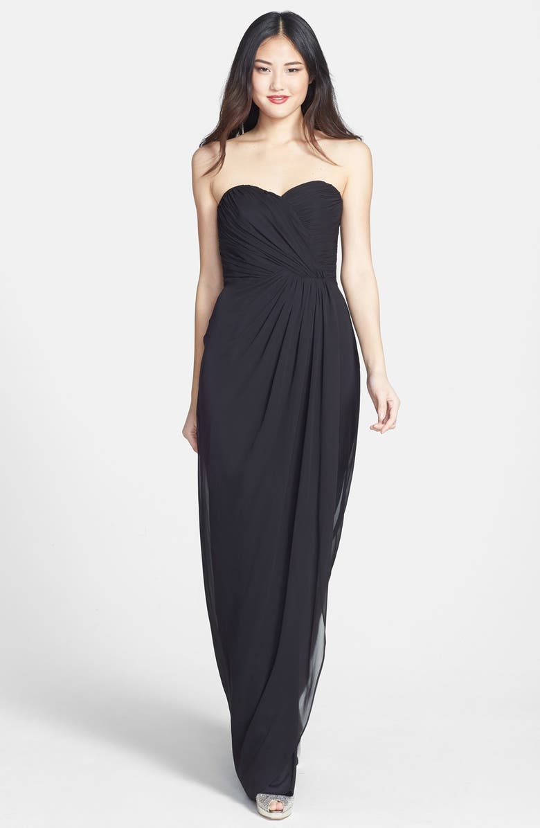 Dessy Collection Draped Chiffon Gown | Nordstrom