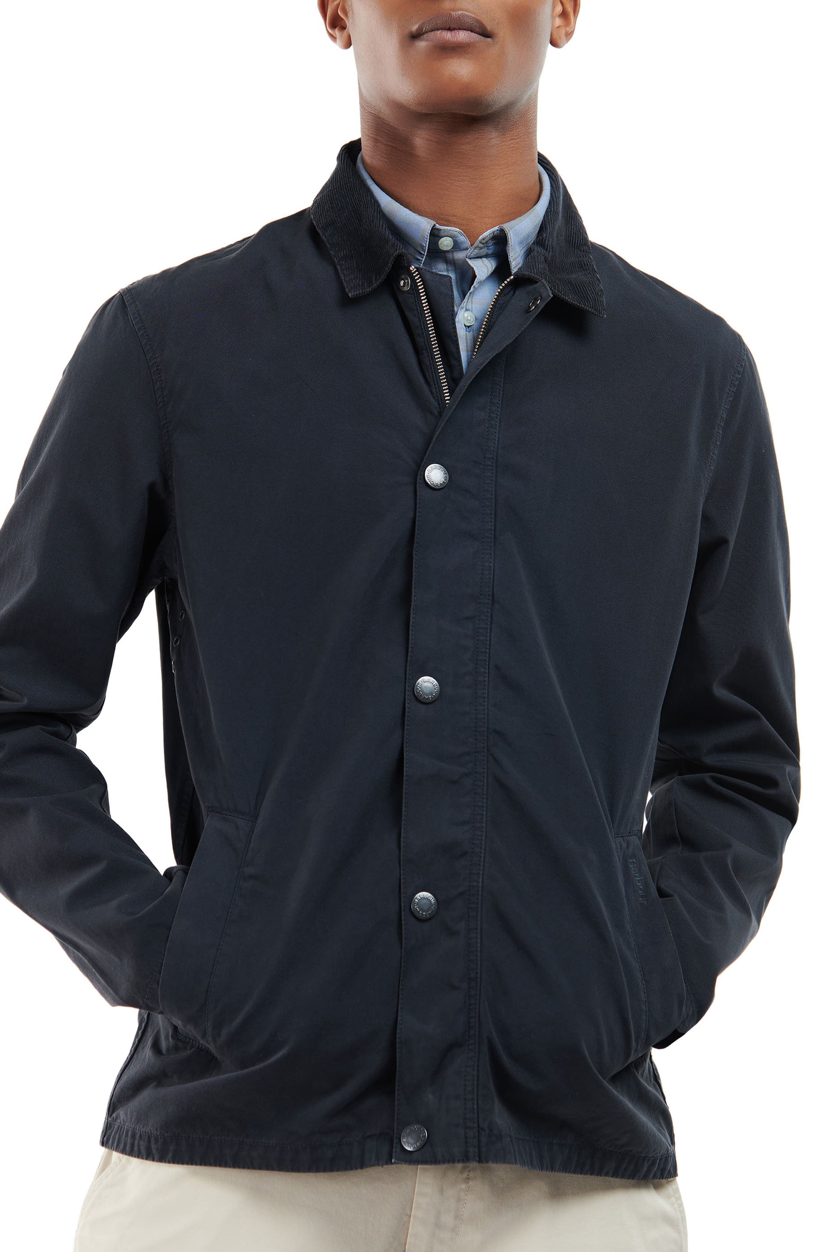 barbour jacket corduroy collar