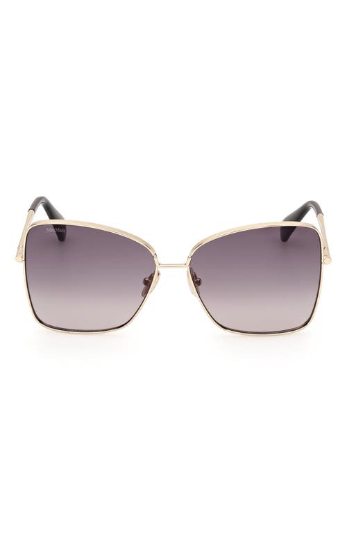 Max Mara Menton1 59mm Sunglasses In Black