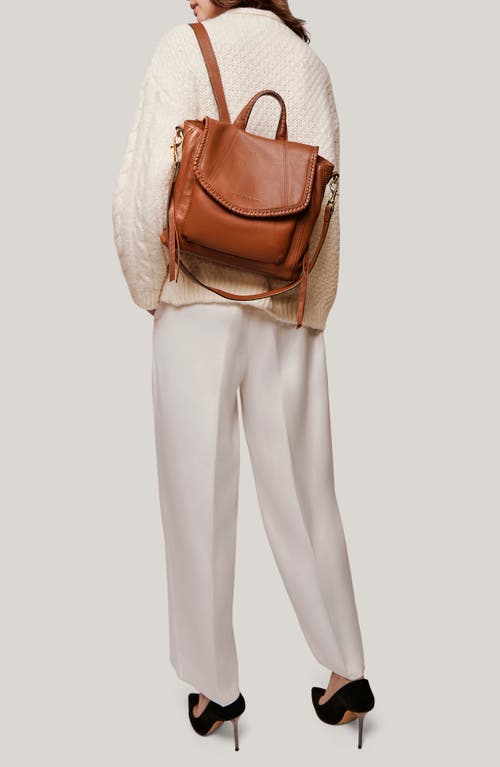 Aimee Kestenberg All For Love Convertible Leather Backpack In Nutshell