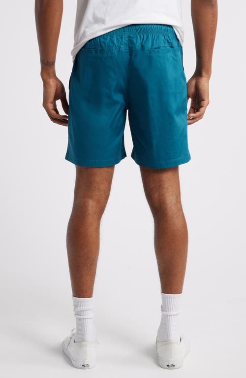 Shop Afield Out Element Pull-on Shorts In Teal