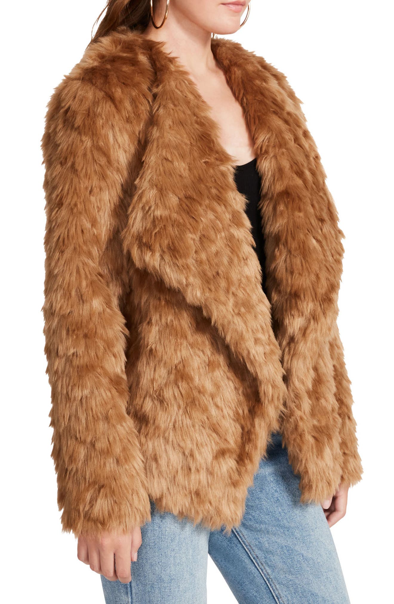 steve madden fur jacket
