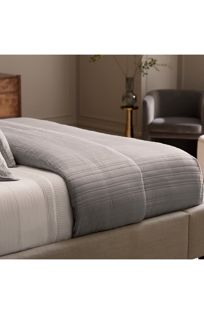 Boll & Branch Signature Stripe Organic Cotton Quilt & Sham Set Nordstrom