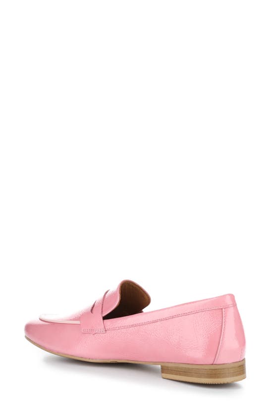 Shop Bos. & Co. Jena Penny Loafer In Pink Duma Patent