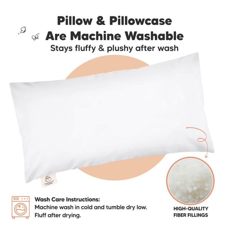 Shop Keababies Buddy Toddler Pillow In Soft White