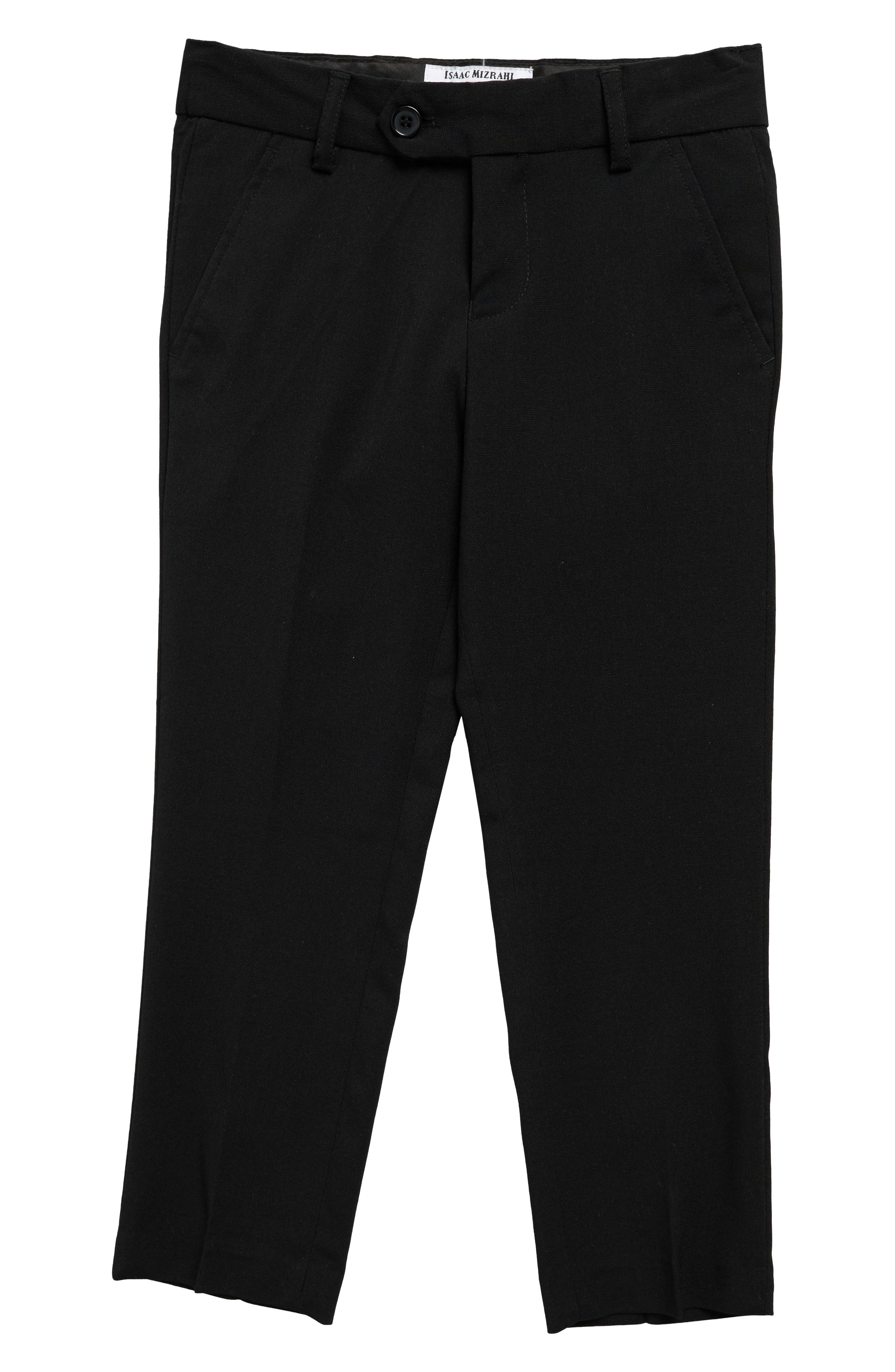 kids black dress pants