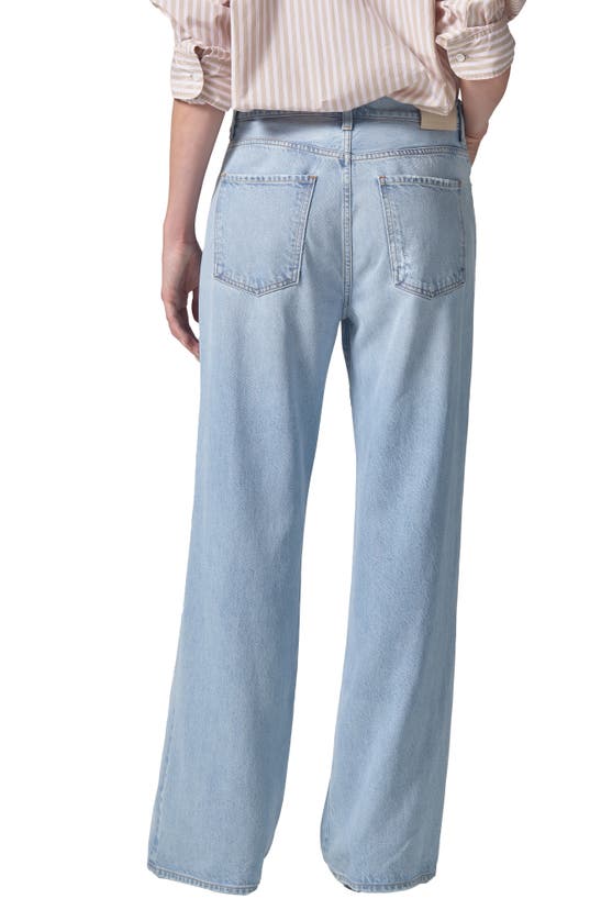 Shop Citizens Of Humanity Annina High Waist Wide Leg Jeans In Alemayde